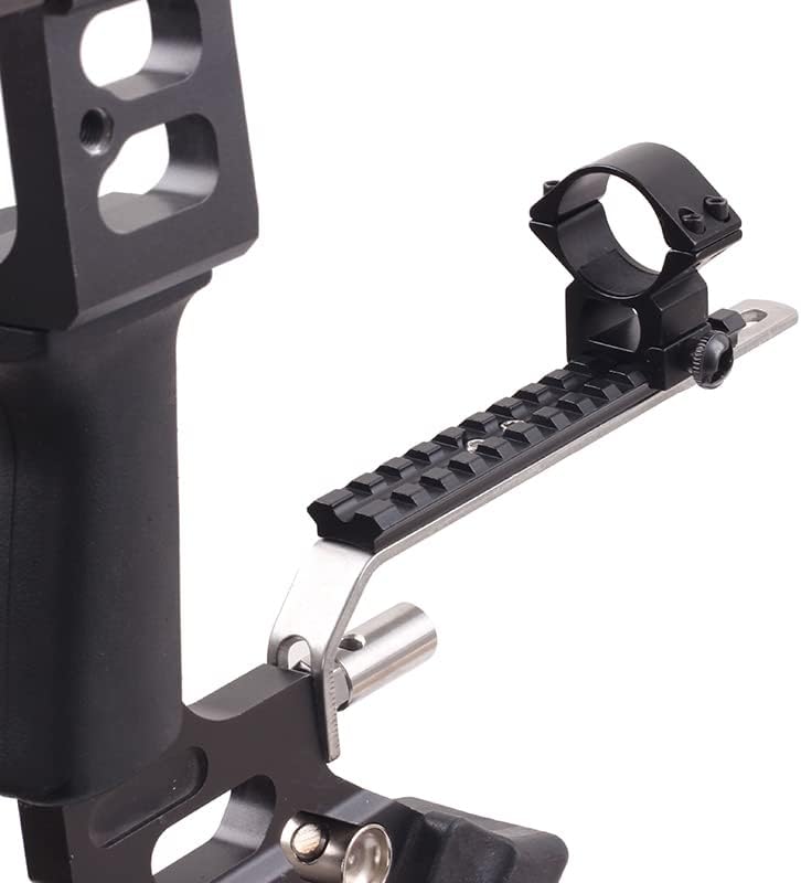 SOPOGER Archery Flashlight Mount Stabilizer - Compound Bow Accessories Light Holder Bracket Stabilizer Mount for Compound Bow Hunting Bowfishing - Image 4